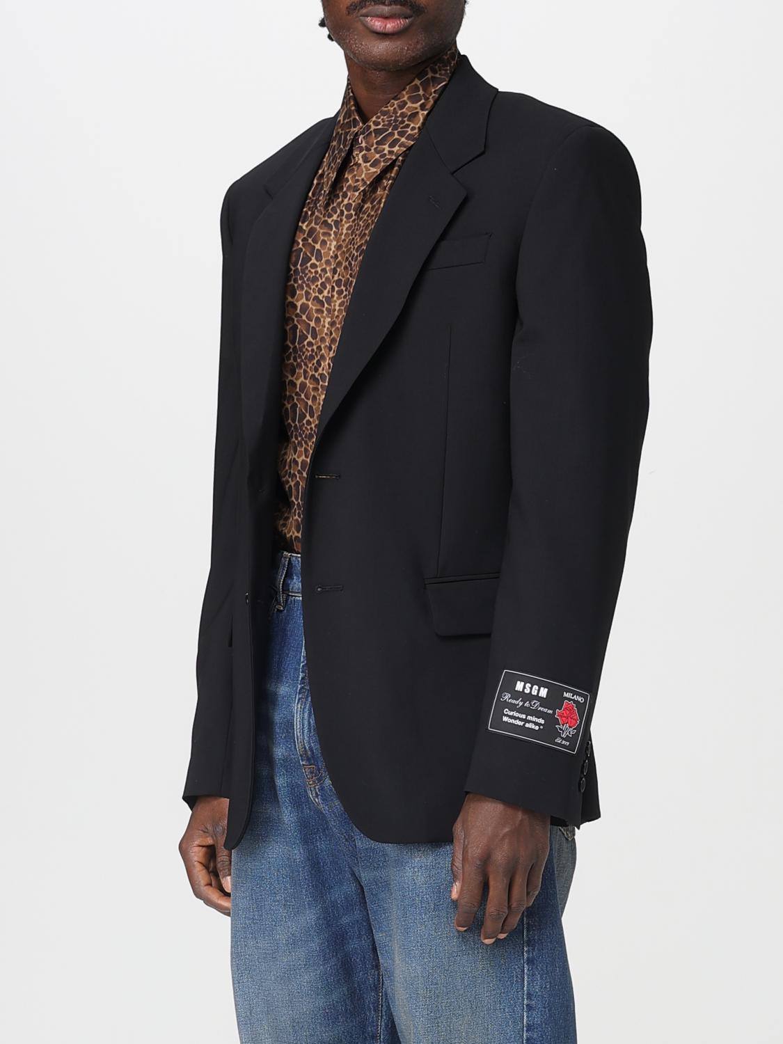 Blazer Men color Black