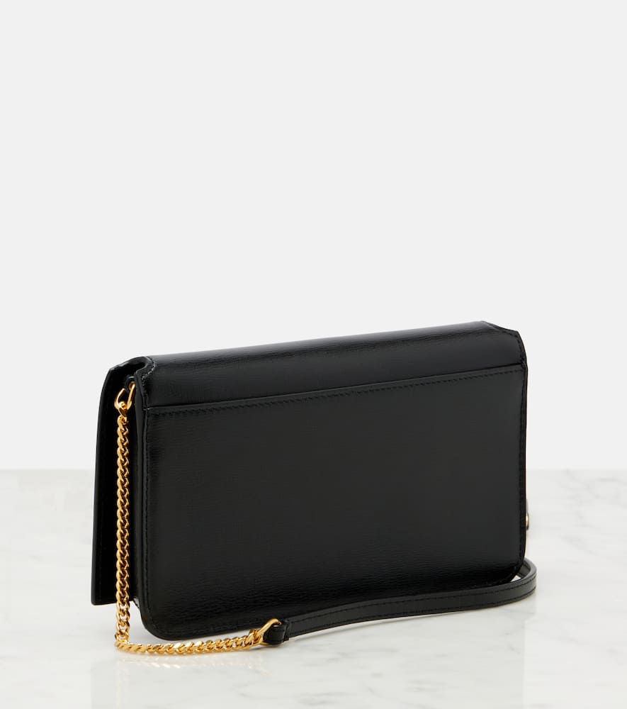 Cassandre leather phone pouch