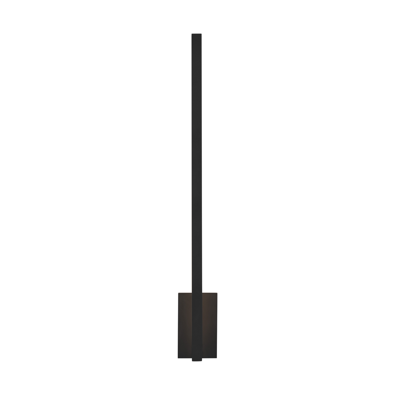 Stagger 1-Light 25.10"H LED Wall Sconce in Nightshade Black