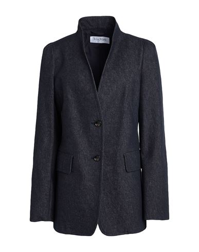 Sfilata Woman Blazer Midnight blue Size 6 Cotton