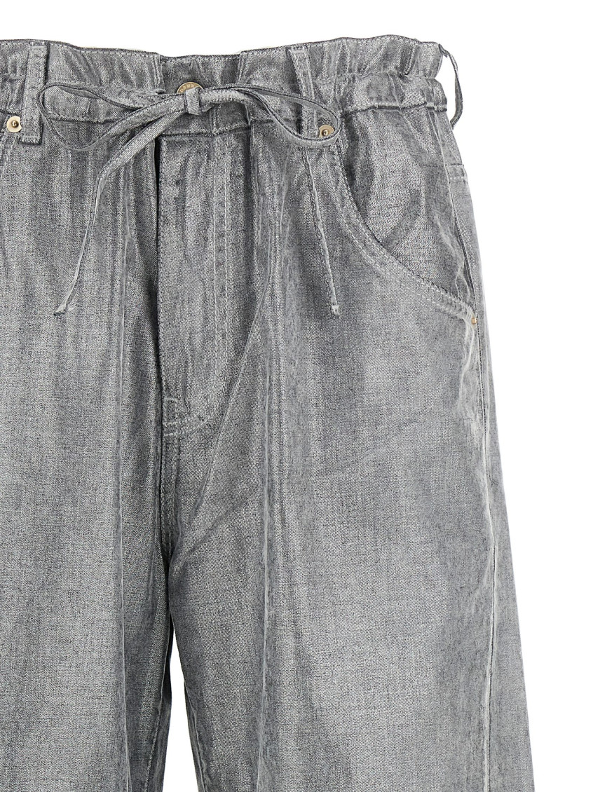 Iris Jeans In Grey Denim