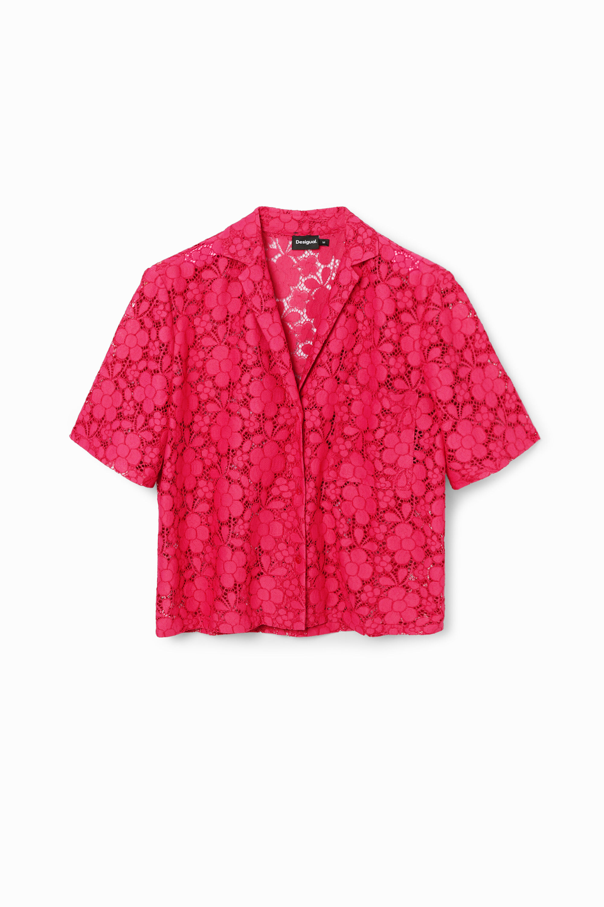 Short lace resort shirt