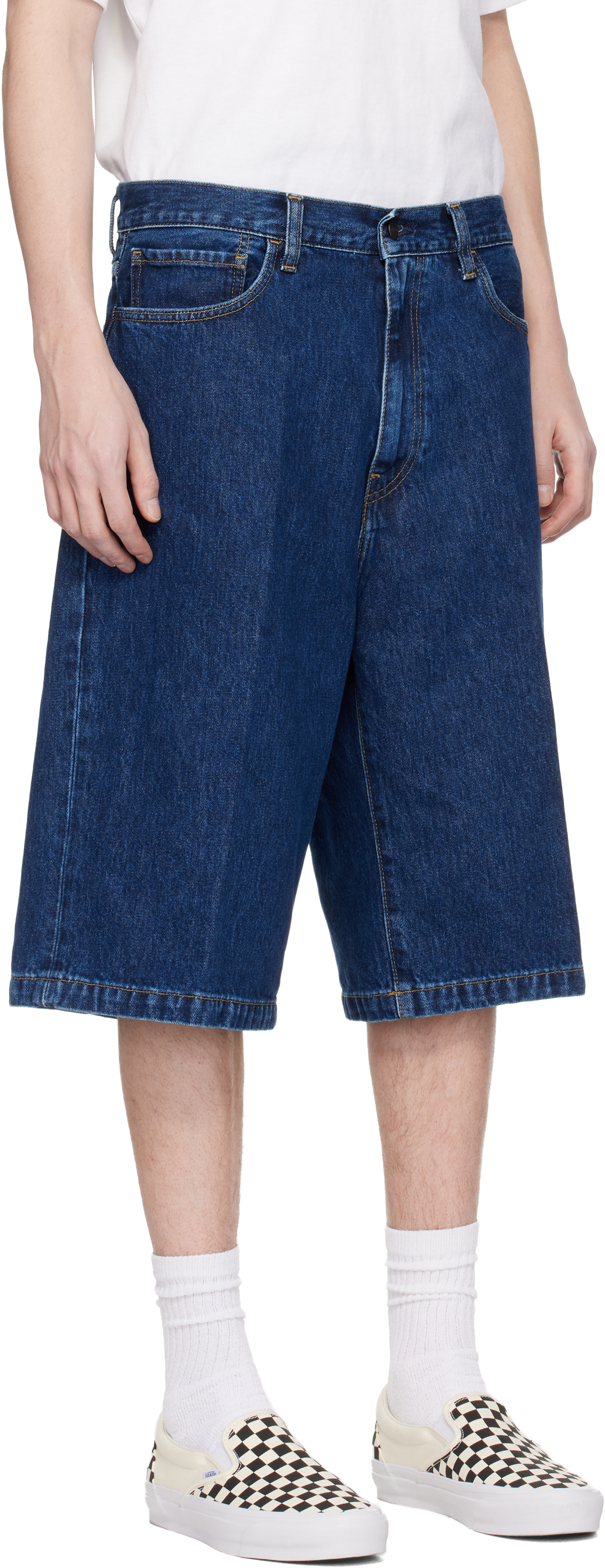 Blue Langdon Denim Shorts
