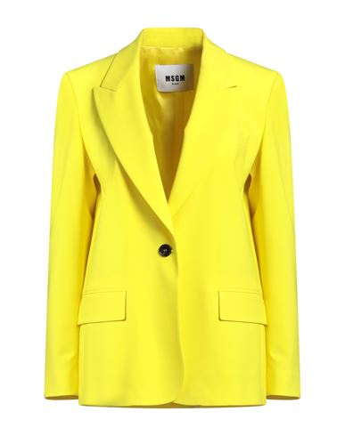 Woman Blazer Yellow