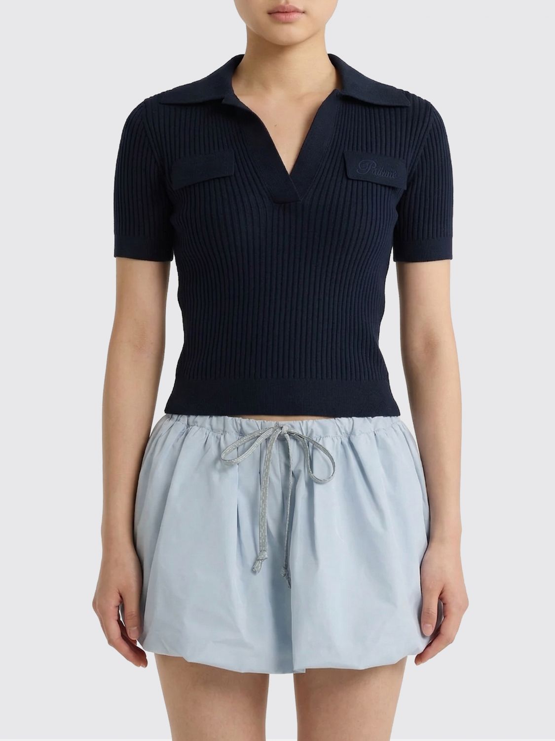 Polo Shirt Woman color Blue