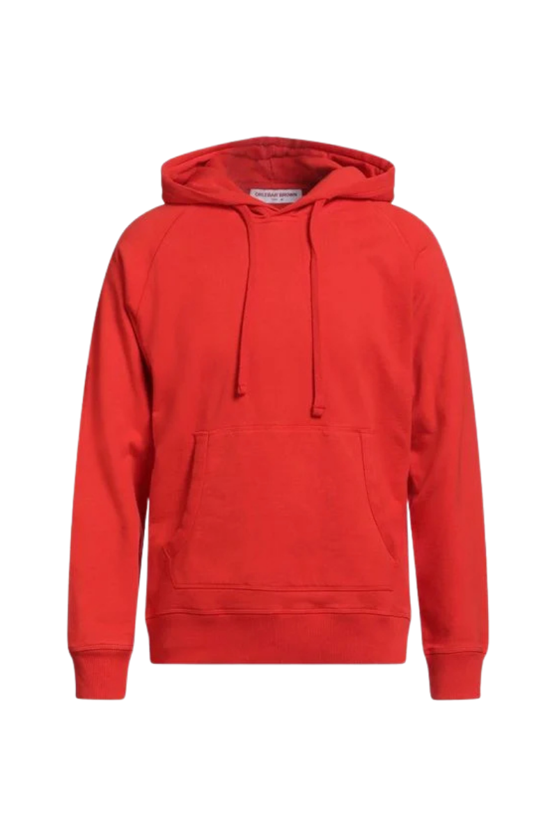 Cotton Hoodie — Red