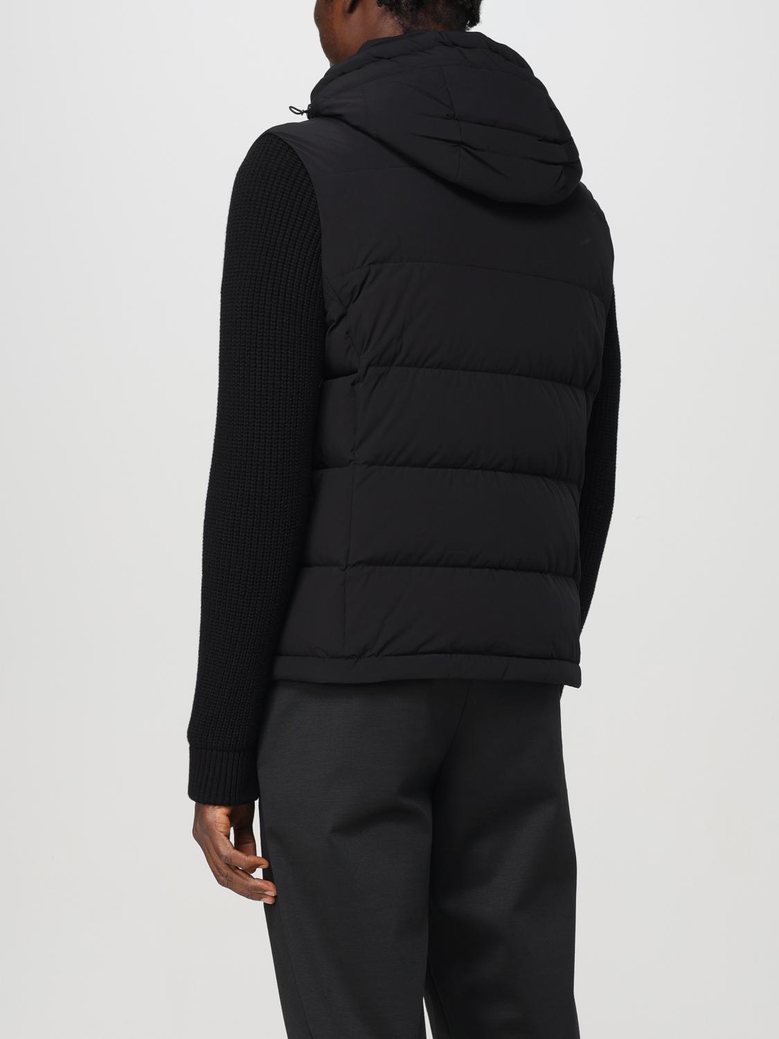 Padded contrast jacket - Blue