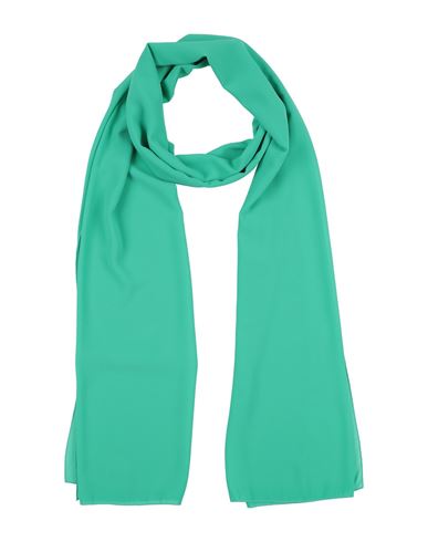 Camilla Milano Woman Scarf Emerald green Size