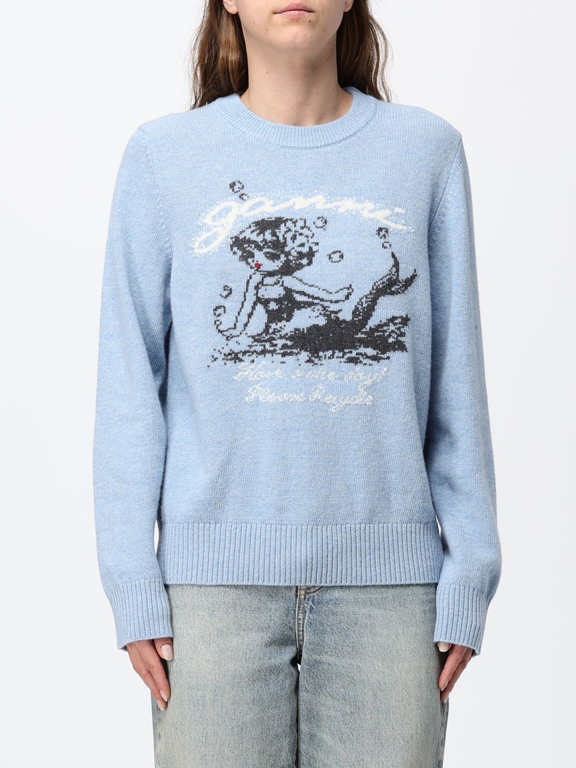 Sweater Woman color Blue