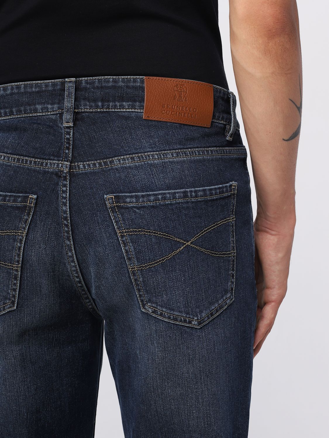 Jeans Men color Blue 1