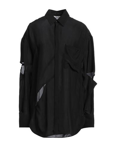 Woman Shirt Black Size 4 Viscose