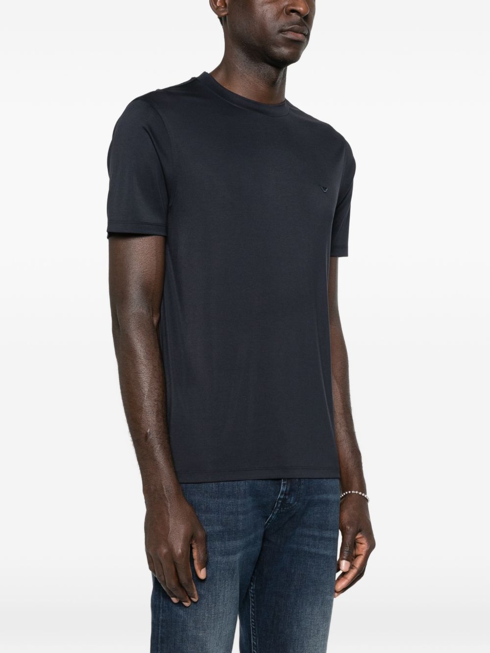 Modal And Silk Blend T-Shirt