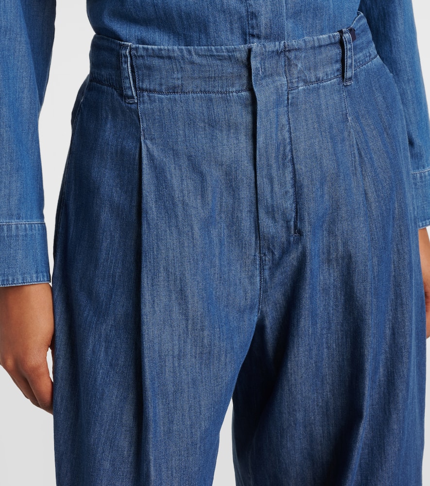Weite Hose Sophie aus Denim