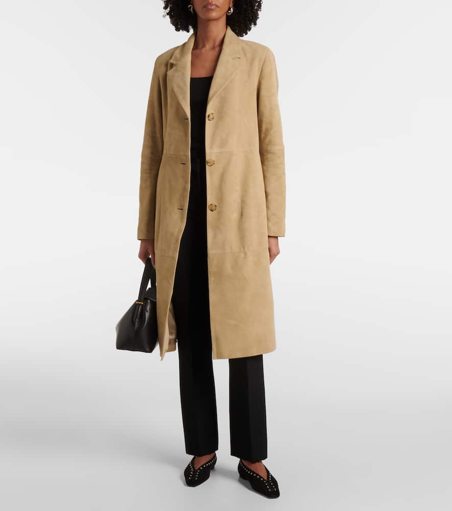 Suede coat