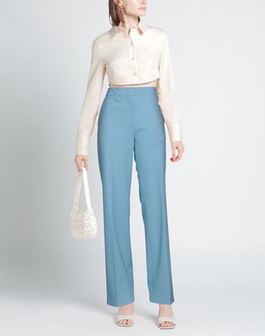 Woman Pants Light blue