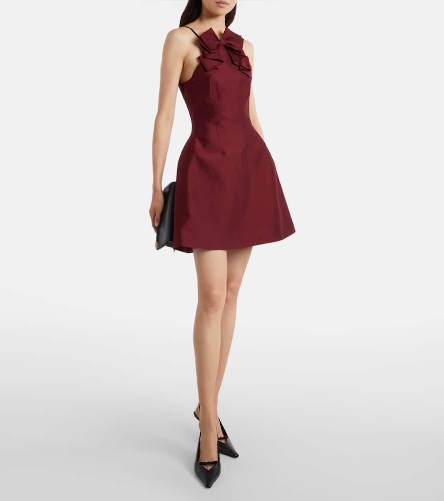 Bow-detail minidress
