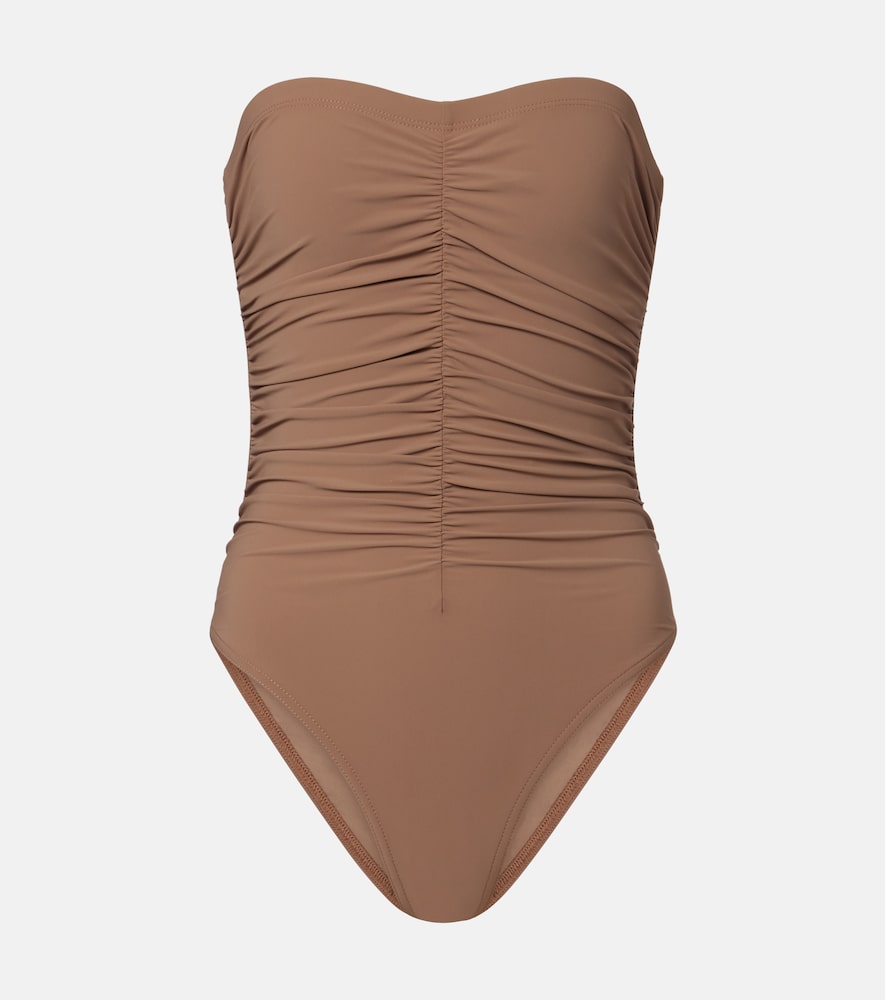 Basics ruched swimsuit