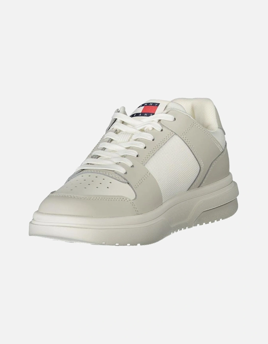 Tommy Hilfiger Women's White Polyester Sneaker Women - Size: 3.5