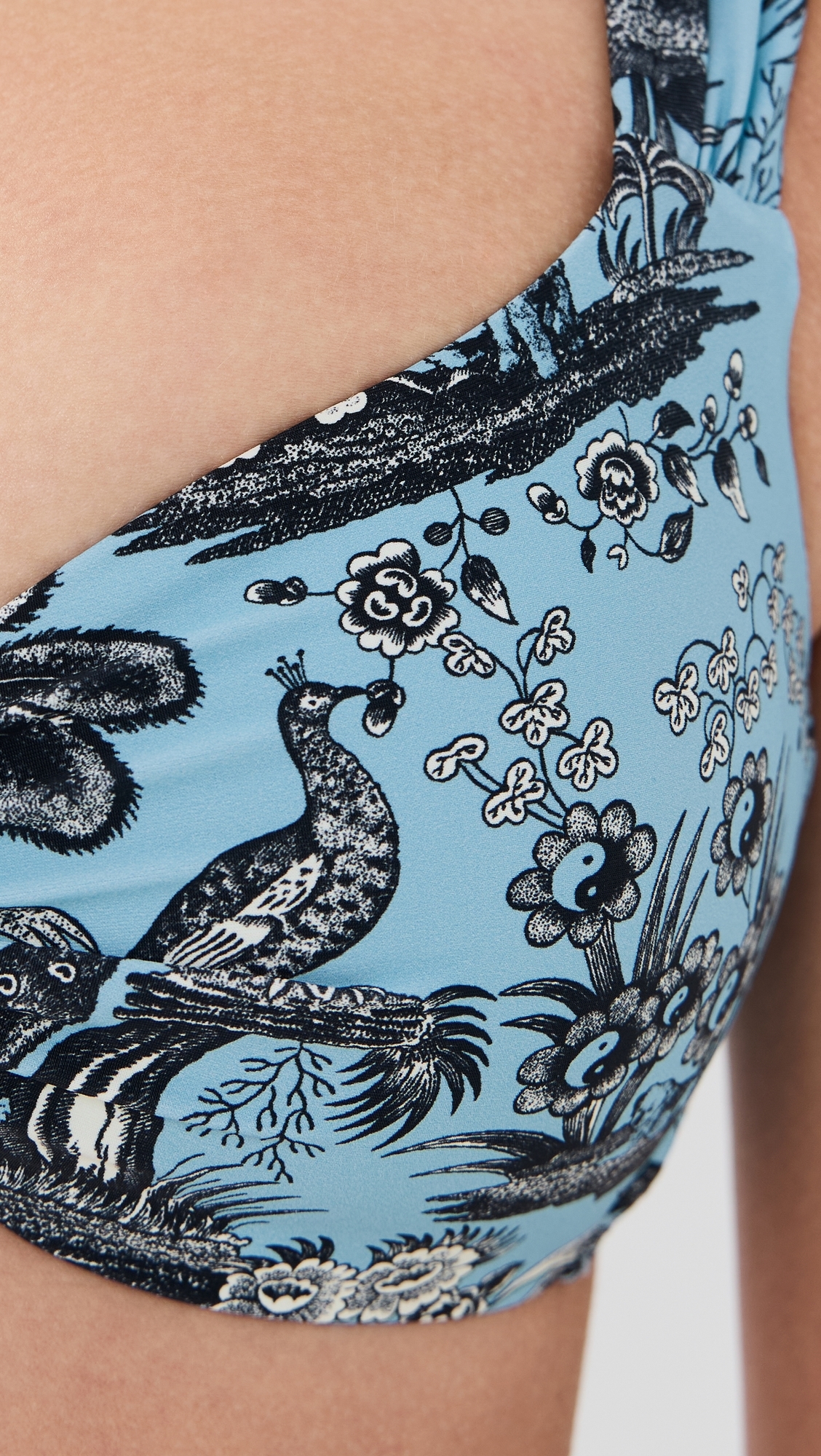 Janie Bikini Top SKY TOILE