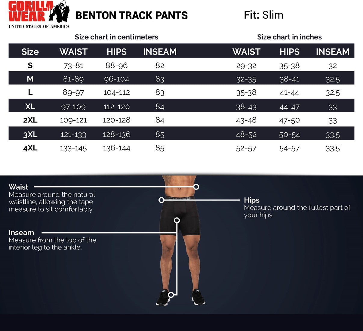 Benton Track Pants - Gray