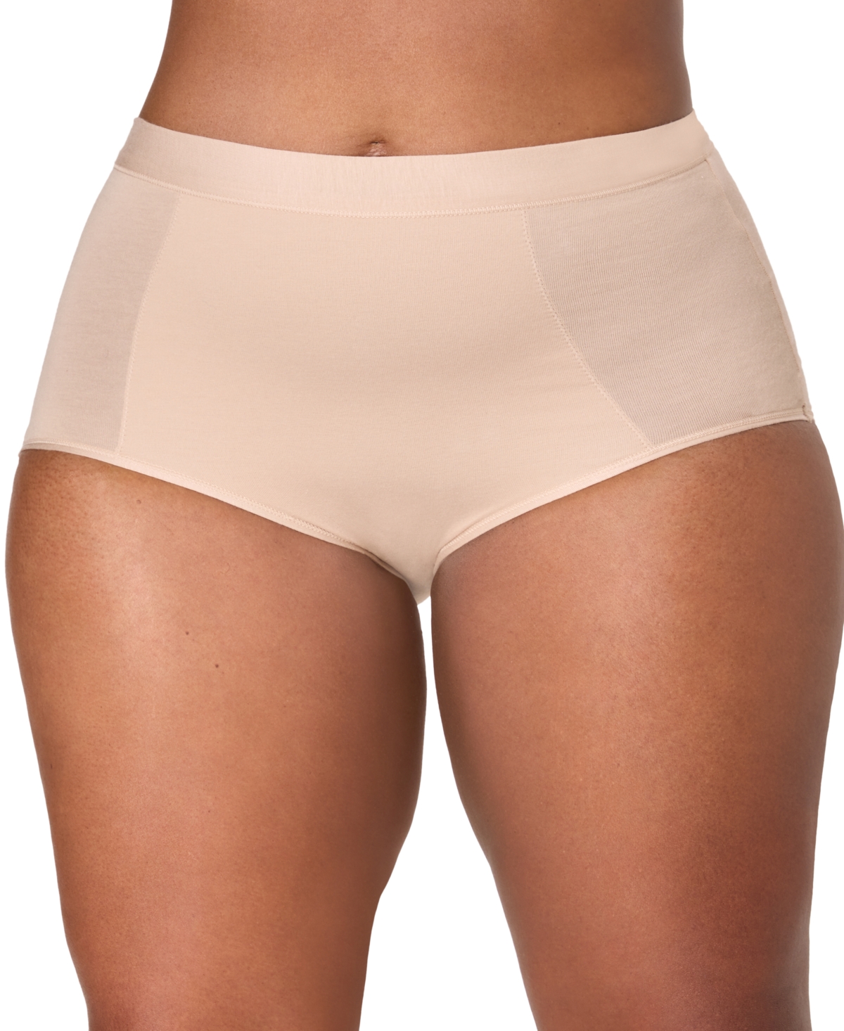 Women's Breathe High-Waist Tailored Brief Underwear - Almond