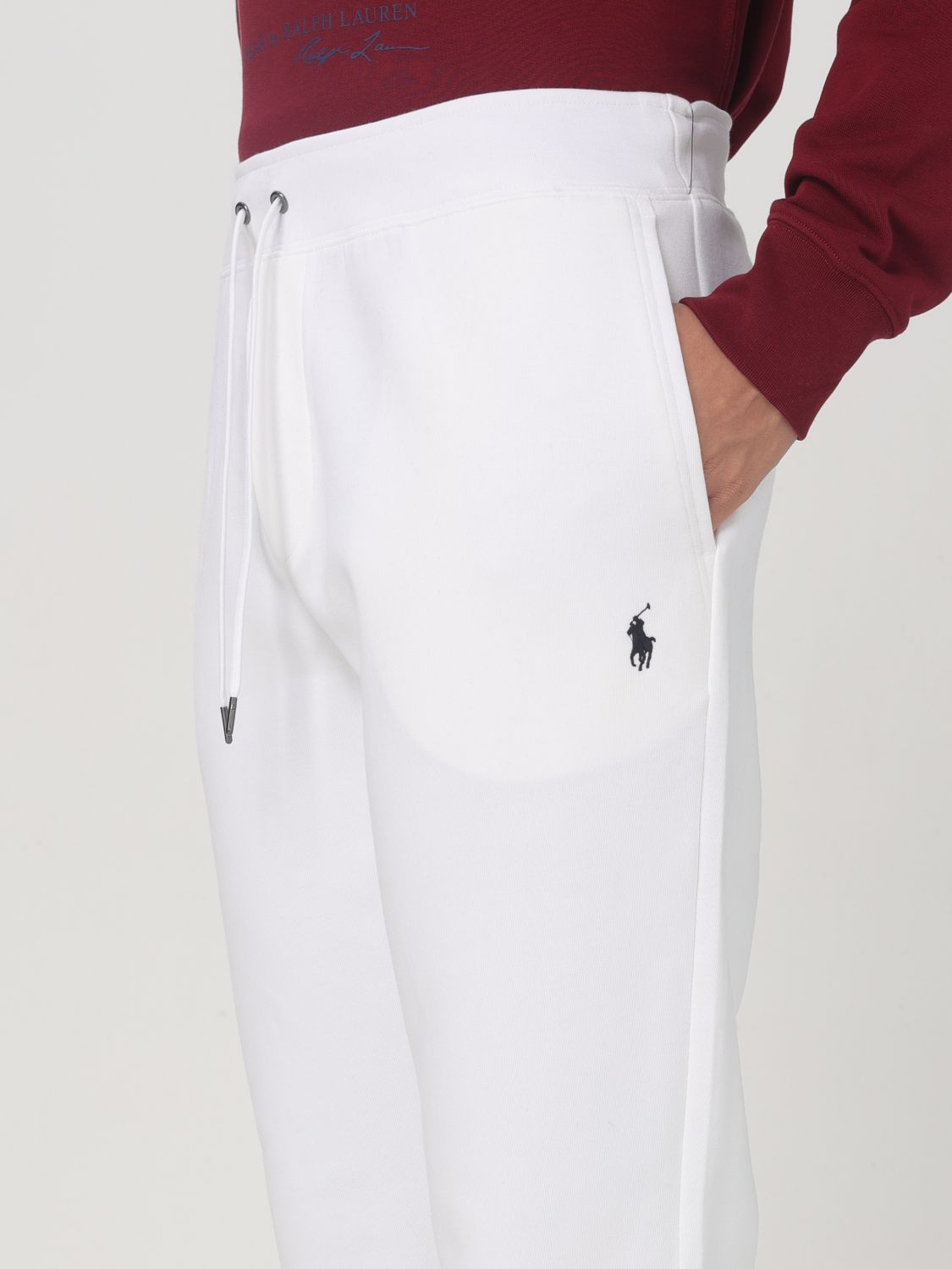 Pants Men color White