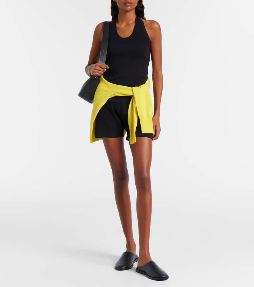 Bummy cotton and cashmere shorts