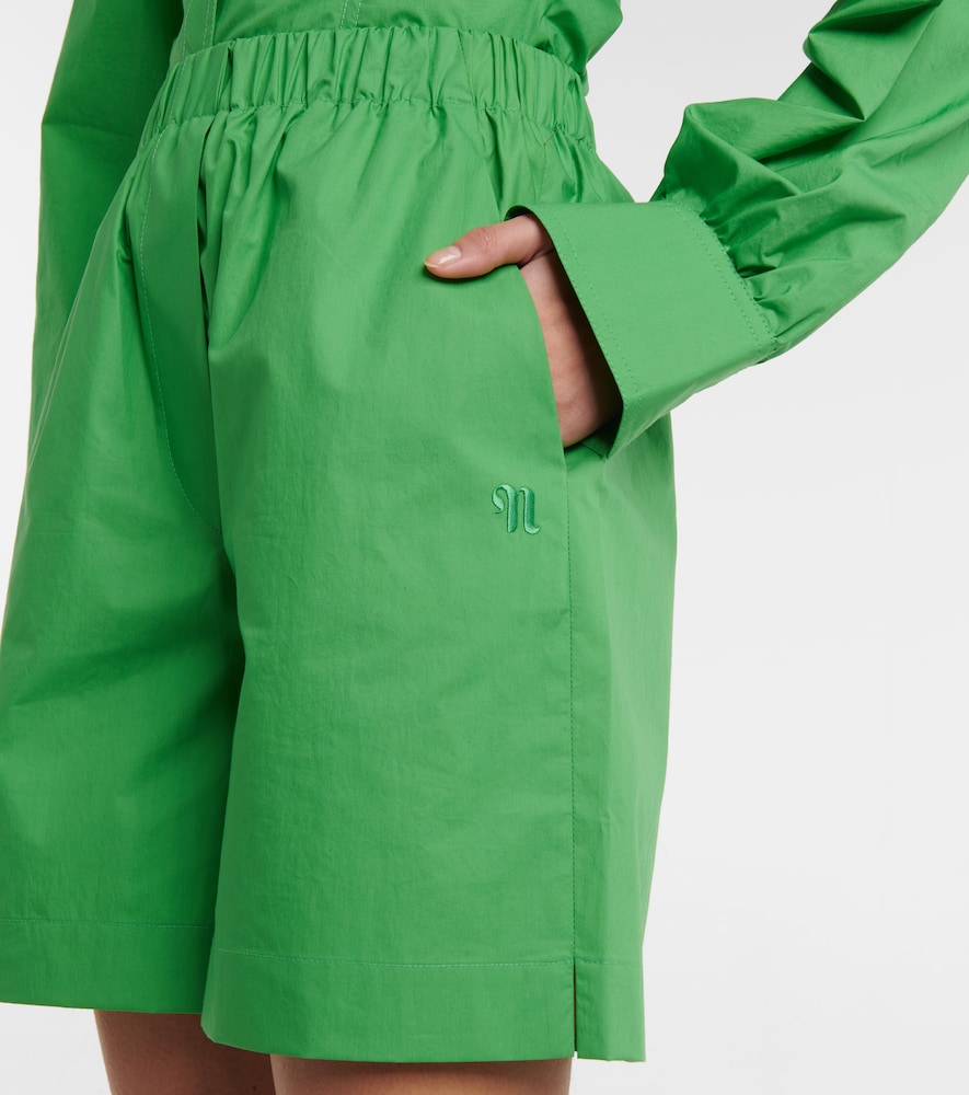 Megan cotton poplin shorts