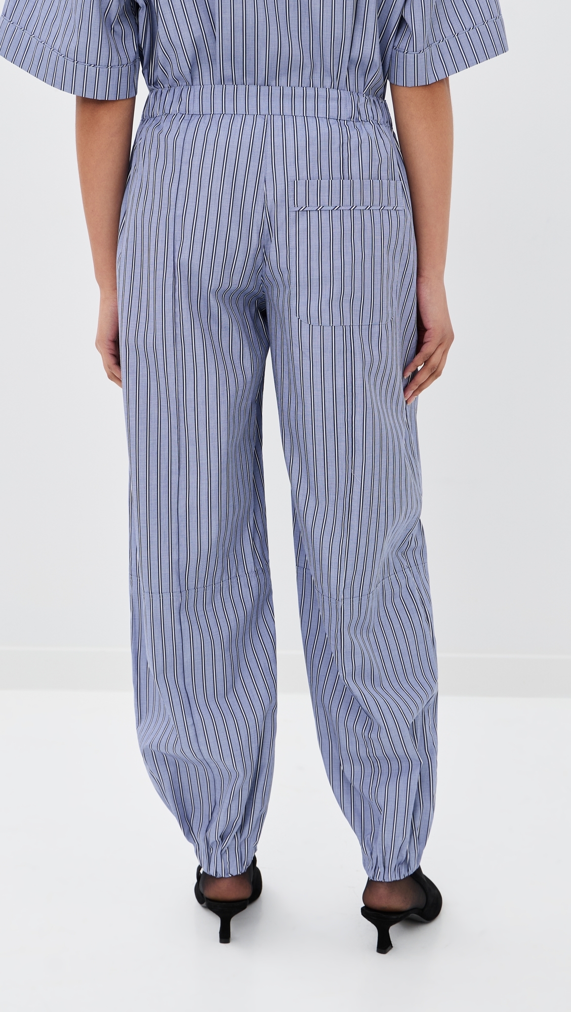 Topkapi Pants Blue Navy Stripe