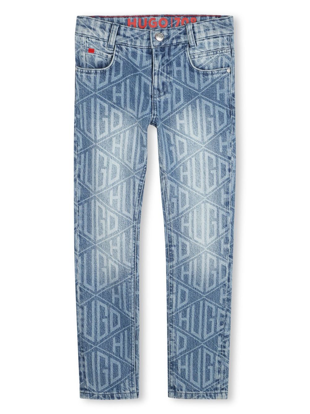 Logo-print jeans - Blue
