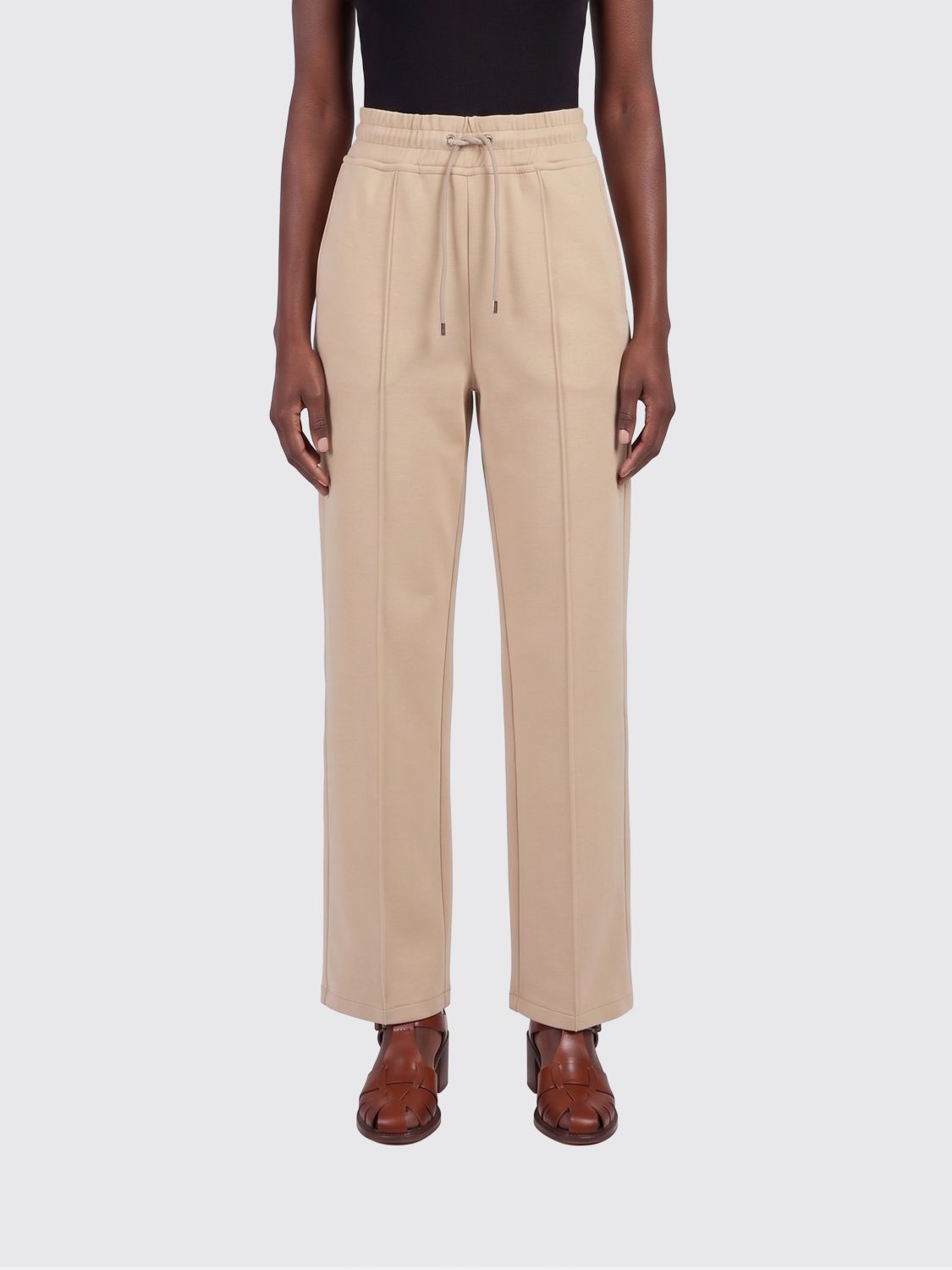 Pants Woman color Beige