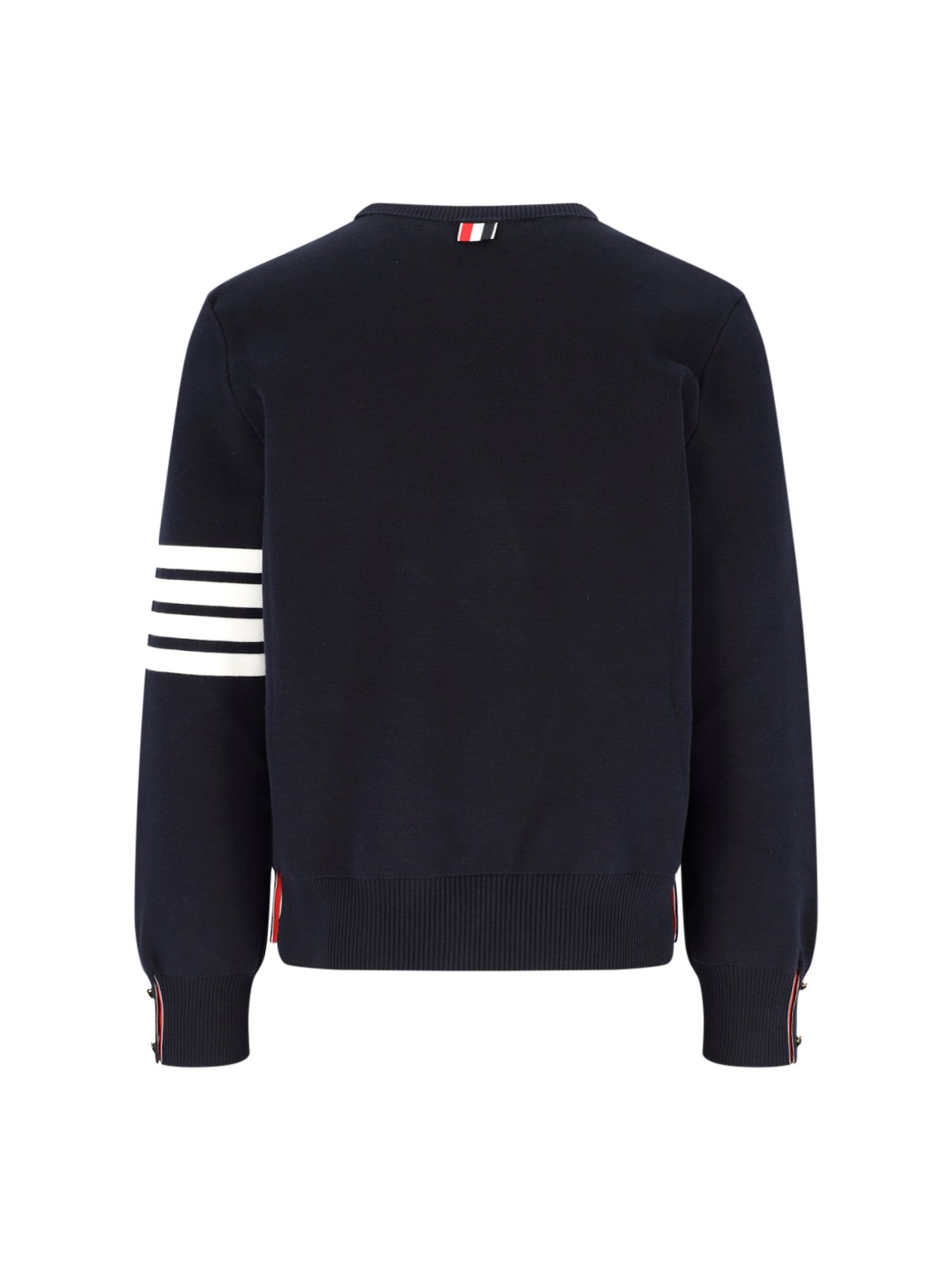 Cotton Sweater "4 Bar"