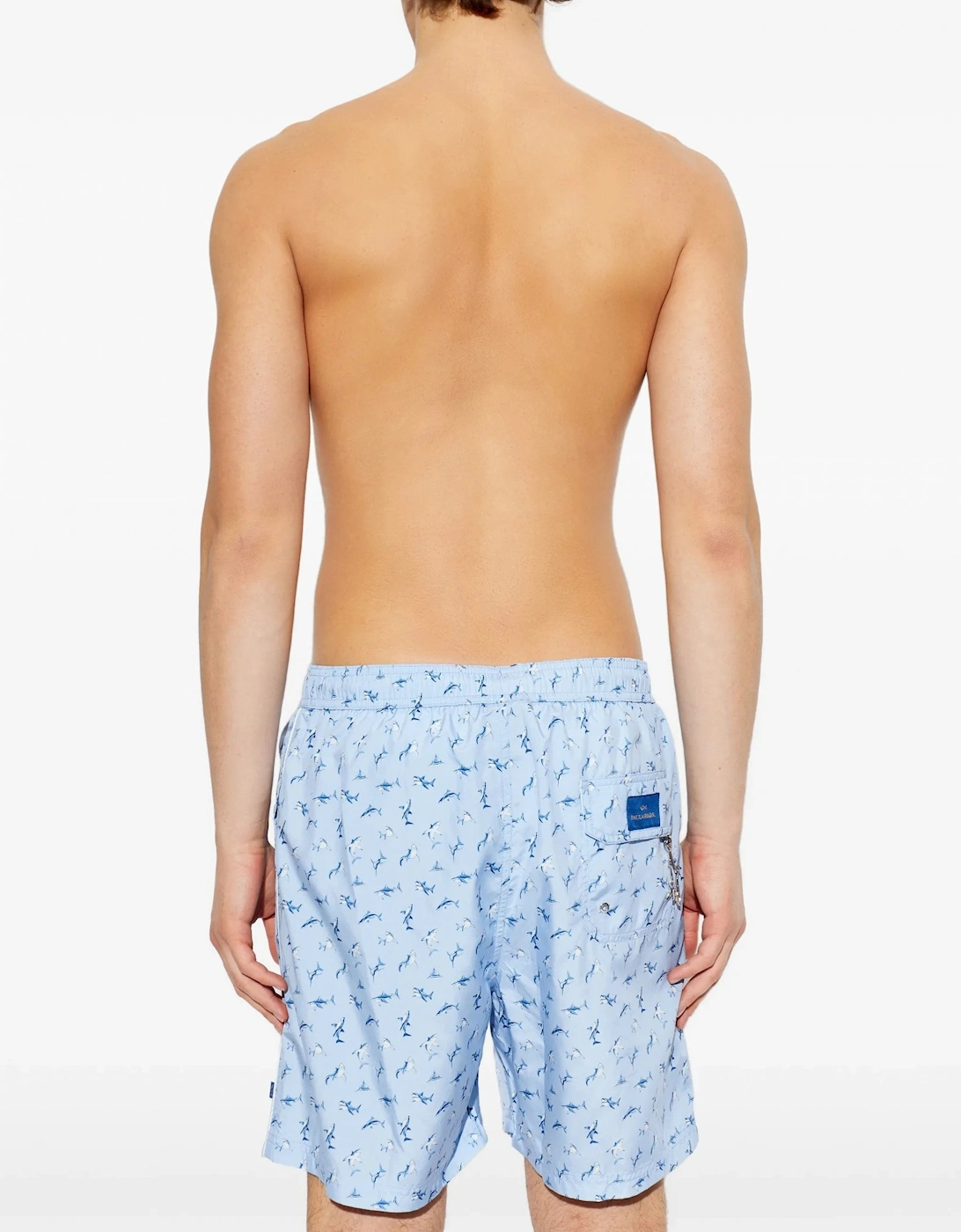 Men's Portofino All-Over Shark Swimshorts Blue