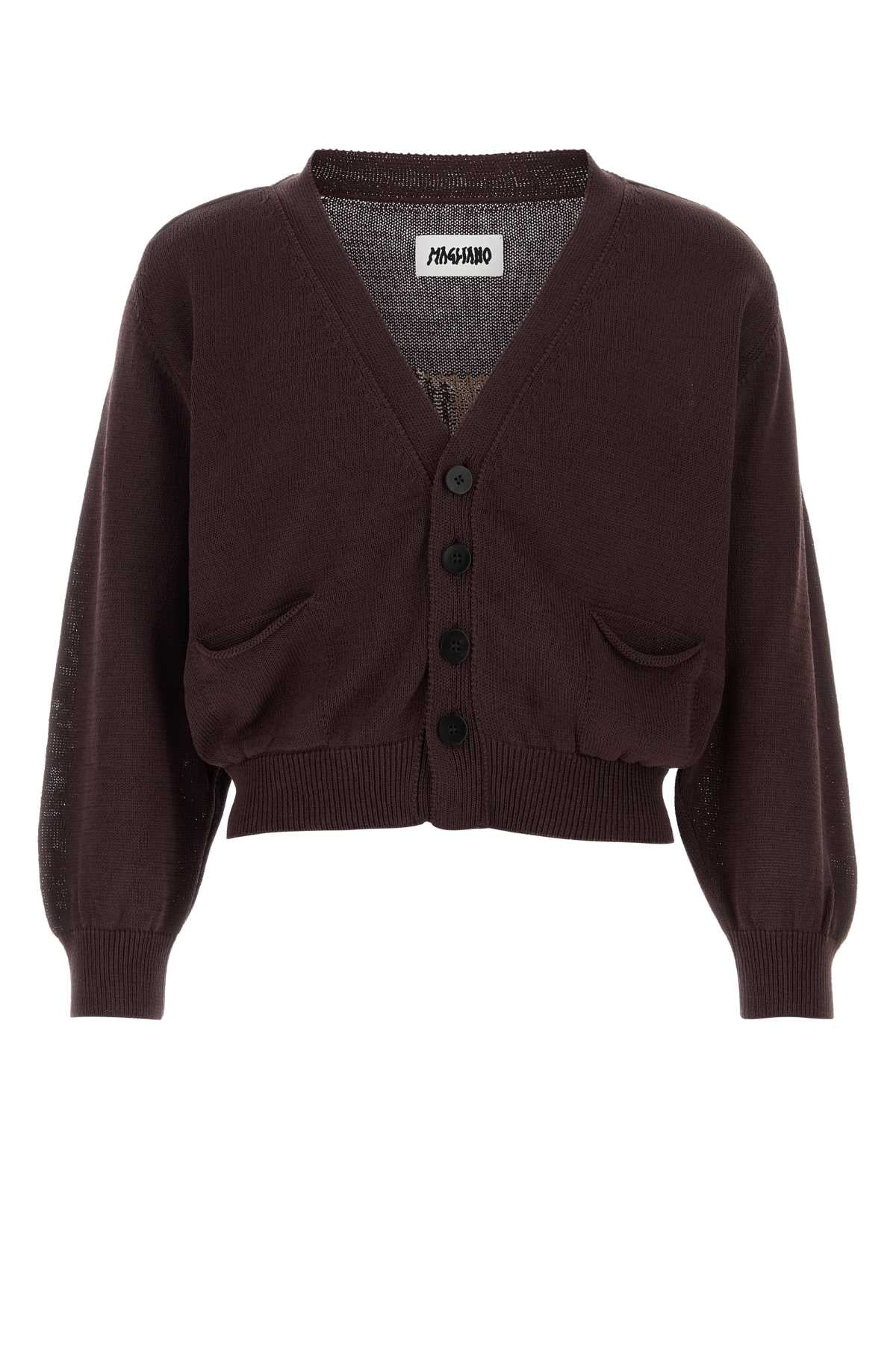 Grampa Cardigan — Brown