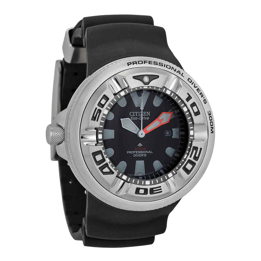 Professional Diver Black Dial Mens Watch BJ8050