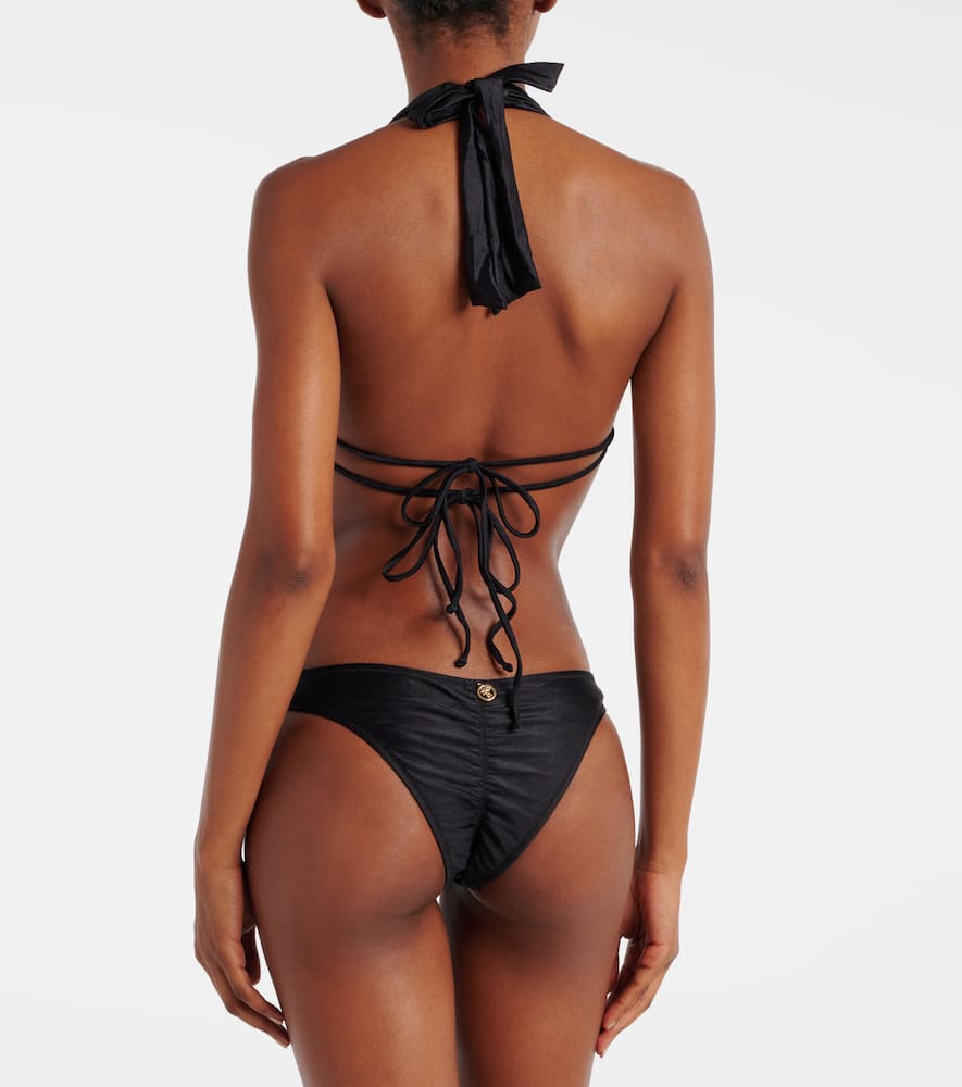 Tai ruched bikini bottoms