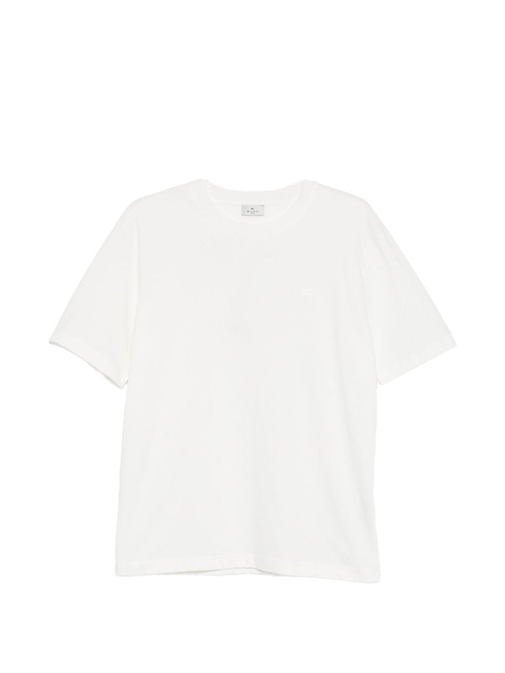 Cotton Crew Neck T-Shirt — White