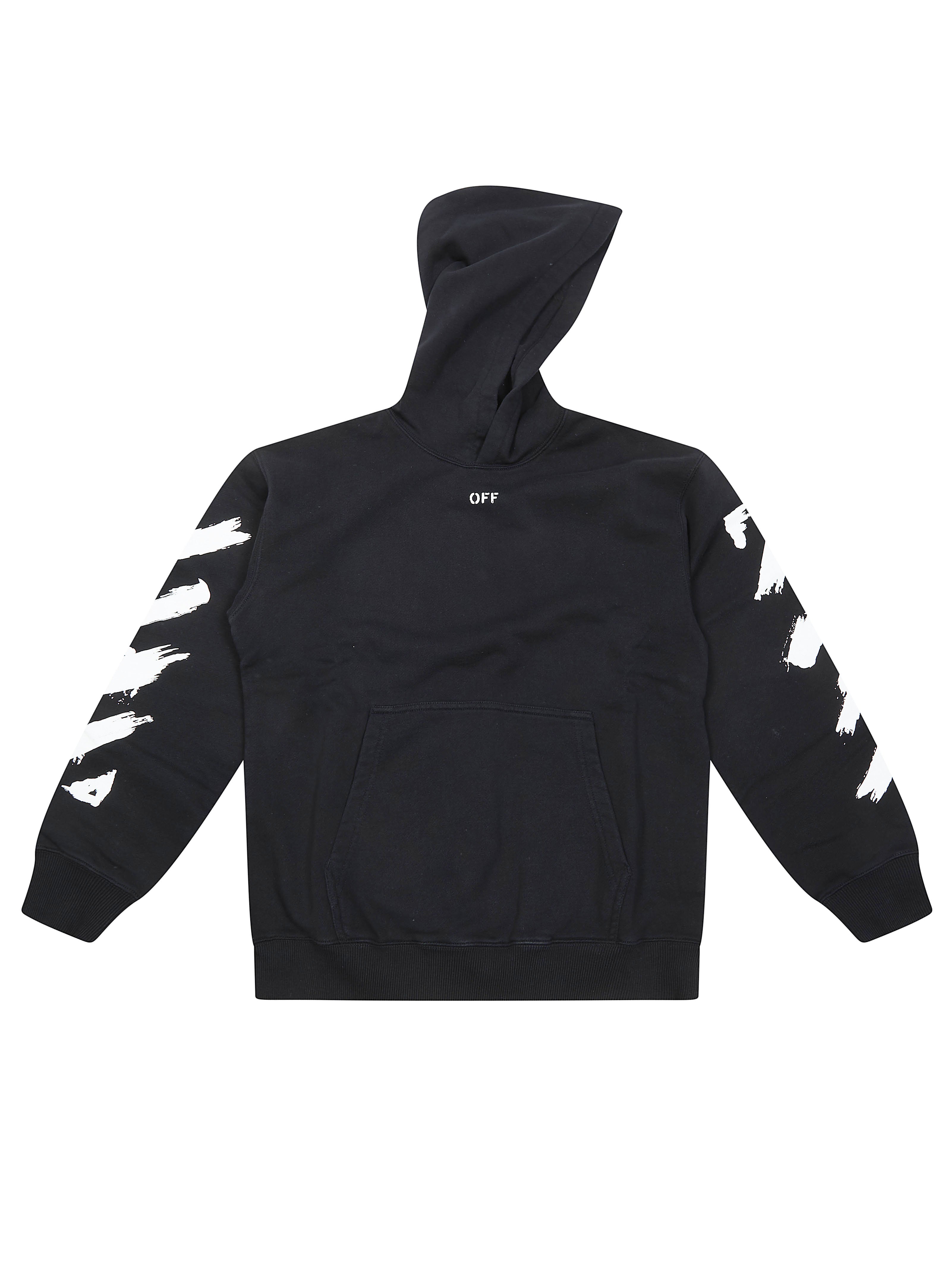 Mini Sweatshirt with Diagonal Paint Design