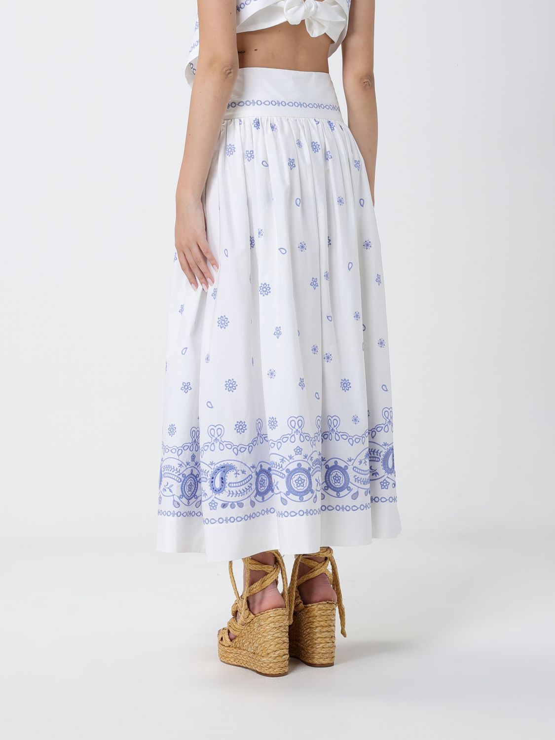 Skirt Woman color White
