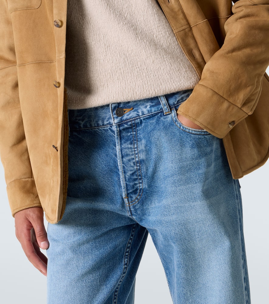 Ross mid-rise wide-leg jeans