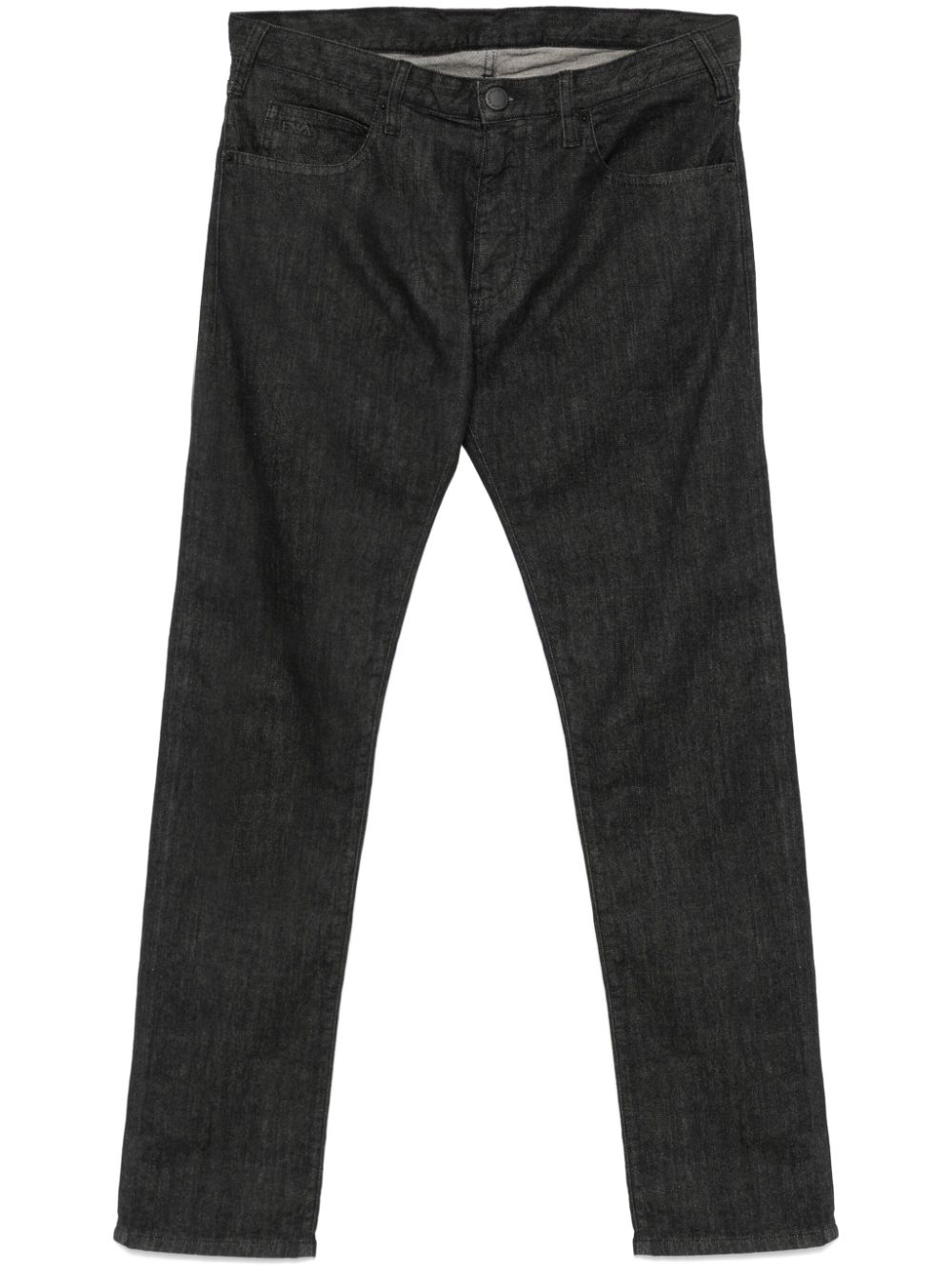 Straight-leg jeans - Black