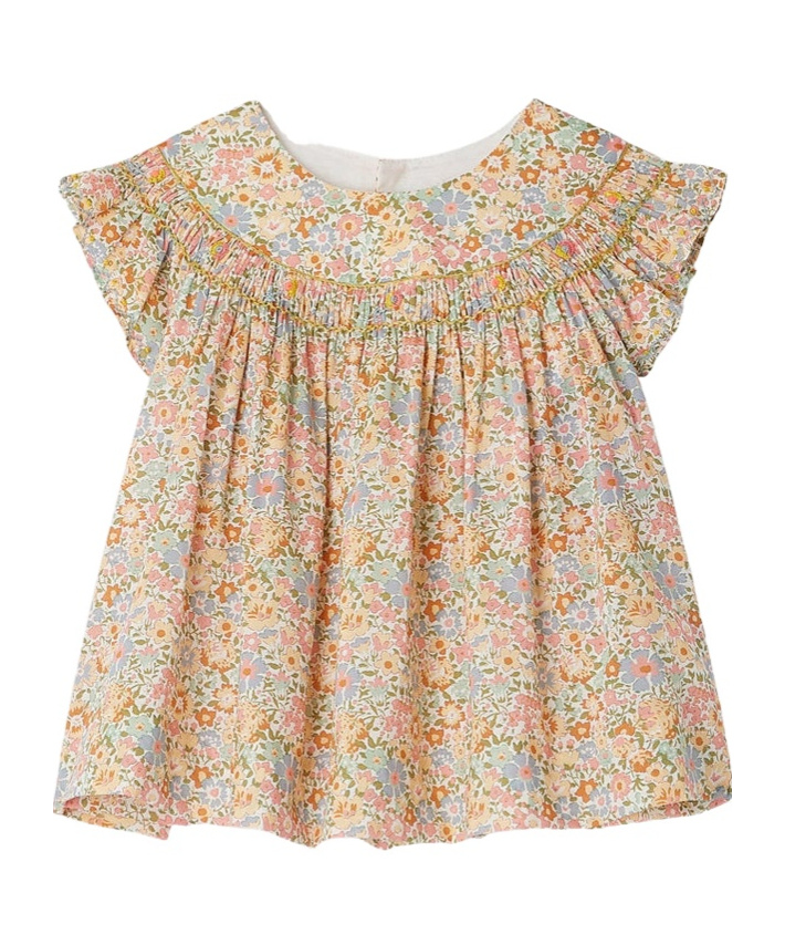 Eliotine Smocked Blouse