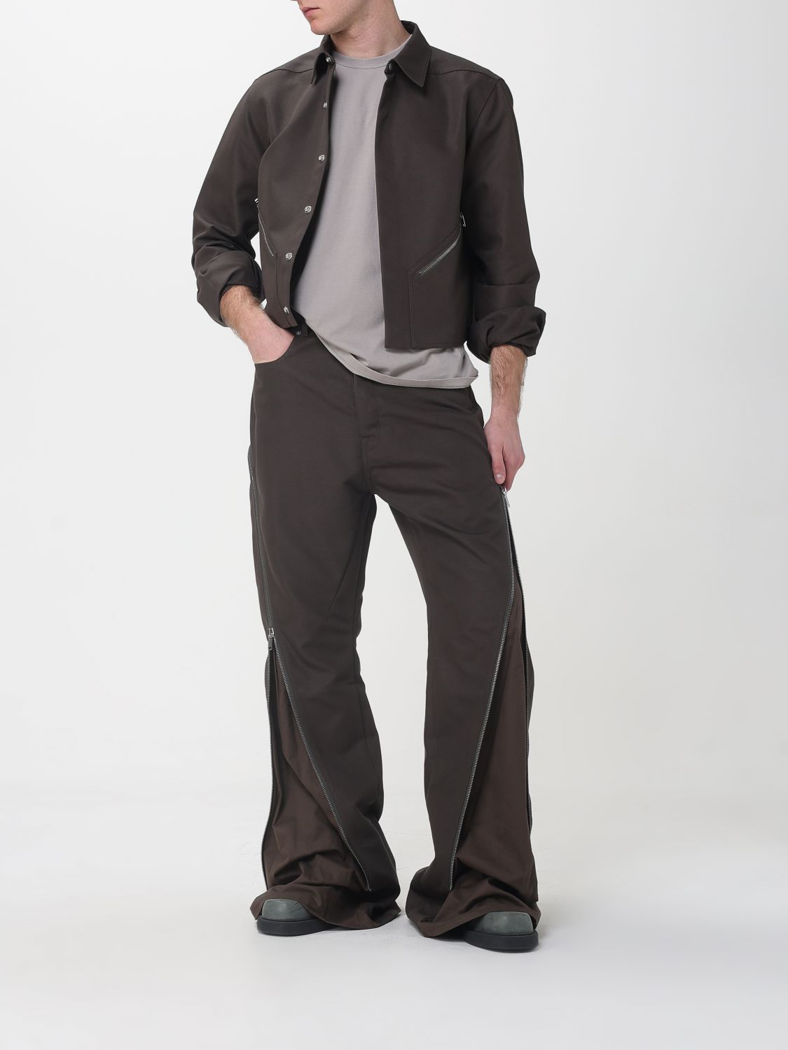 Pants Men color Brown