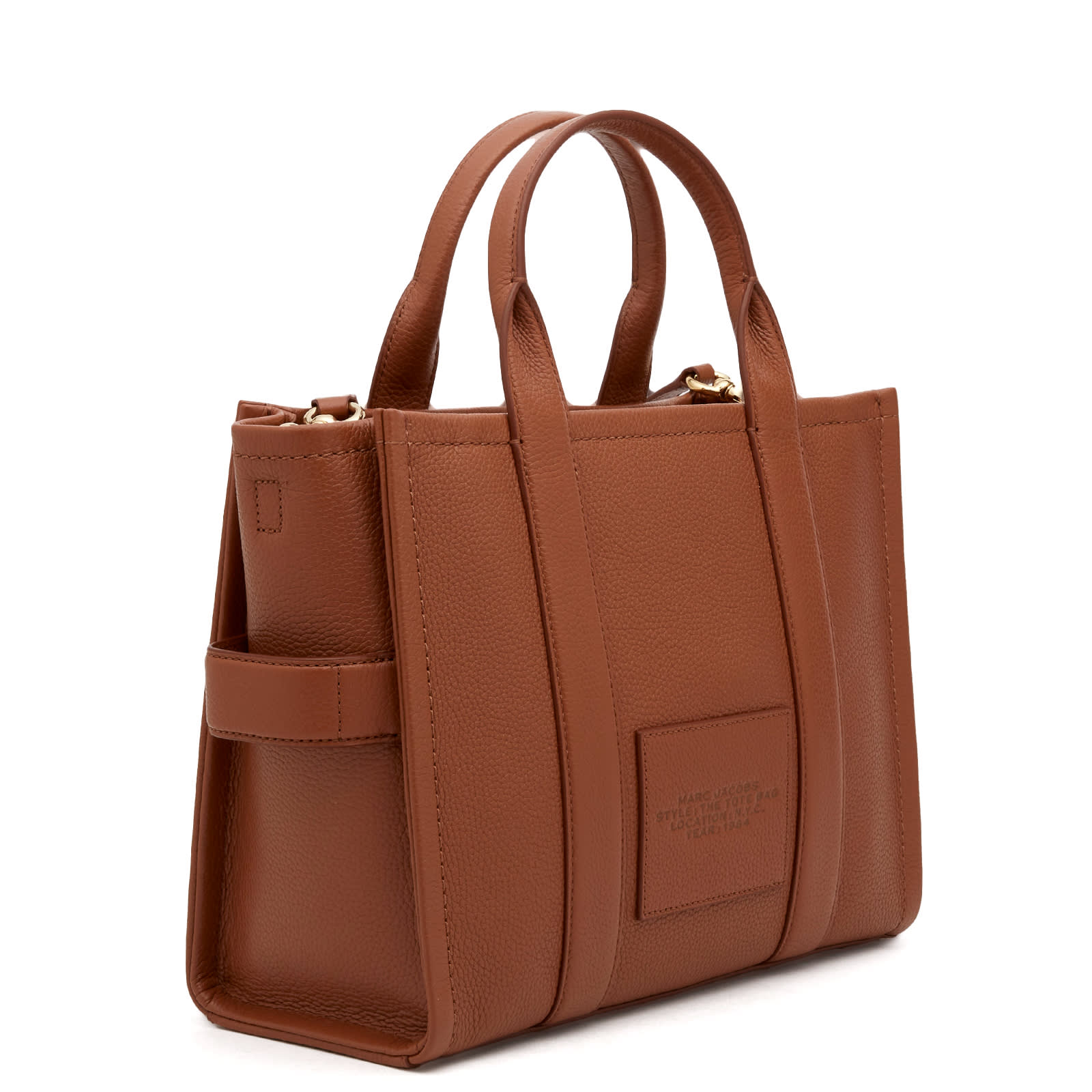 Women's The Medium Tote in Leather in Argan Oil 