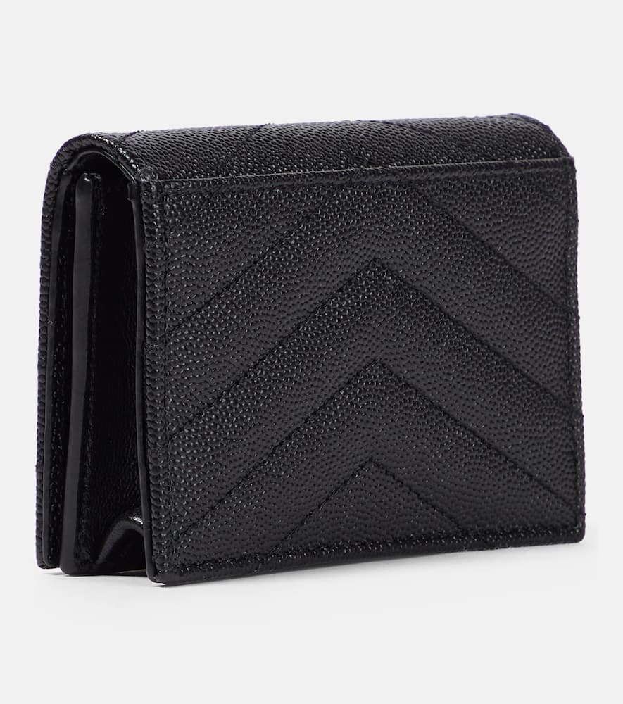 Saint Laurent Cassandre matelassé leather card case