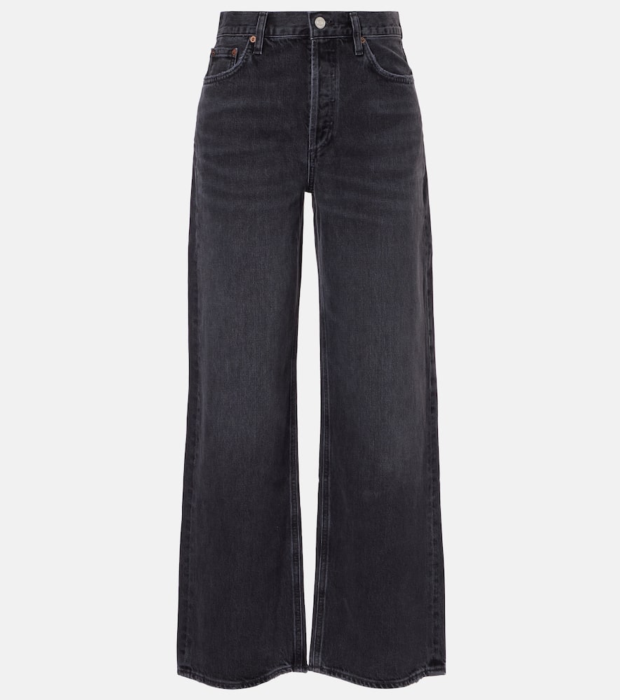 Low Slung Baggy wide-leg jeans