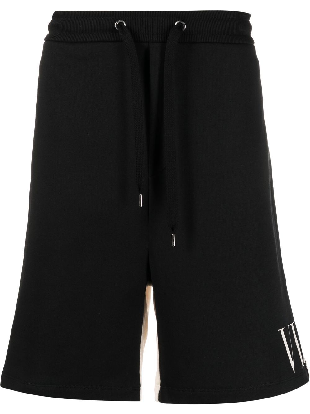VLTN two-tone track shorts - Black