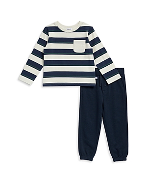 Boys' Field Day Striped Long Sleeved Top & Pants Set - Little Kid