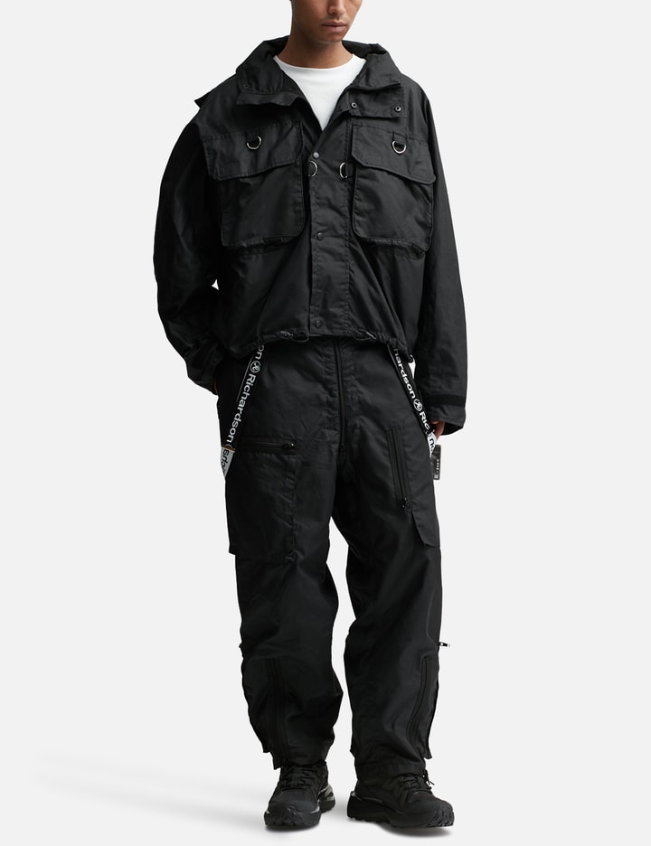 Waxed Cotton Cropped Parka