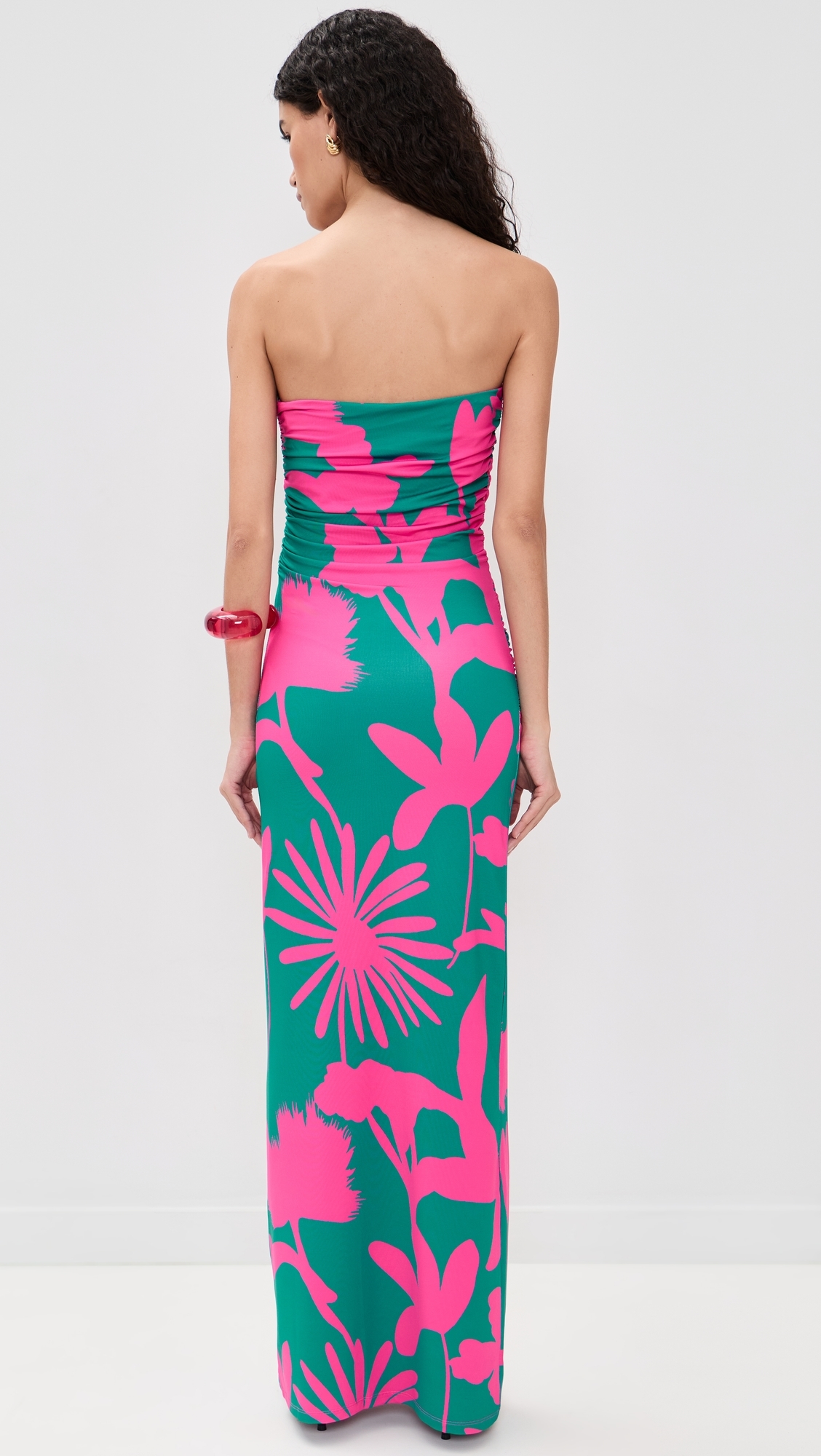 Tracy Dress Fuchsia Flora